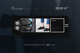 男鞋H5头图banner底图