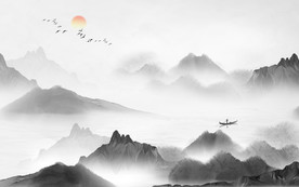 新中式水墨山水