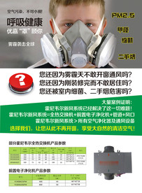 雾霾的危害宣传海报