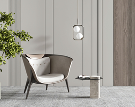 休闲沙发效果图