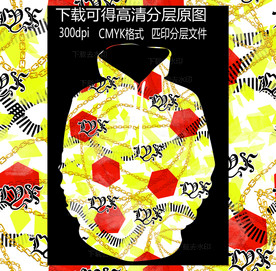 潮流印花 匹印 男装 大牌