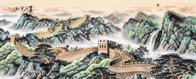 长城国画长城长城国画