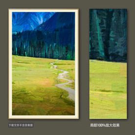 风景油画装饰画