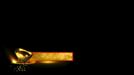 喜庆新年字幕条 视频素材 透明