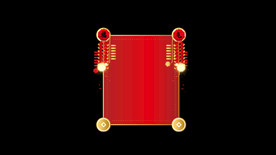 喜庆新年字幕条 视频素材 透明