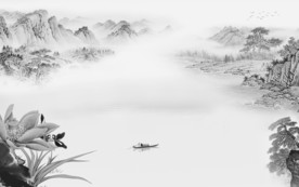 新上架唯美中式山水 TIF分层