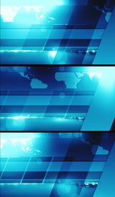 蓝色科技新闻动态背景