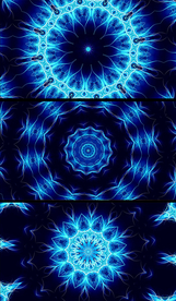 冷光花纹动态视频素材