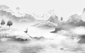 新品高清唯美山水 TIF分层