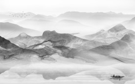 爆款高清唯美山水 TIF分层