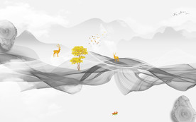 高端高清唯美山水 TIF分层