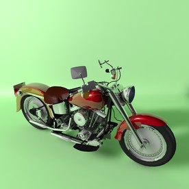 汽车模型 摩托模型 c4d模型