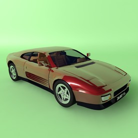 汽车模型 摩托模型 c4d模型