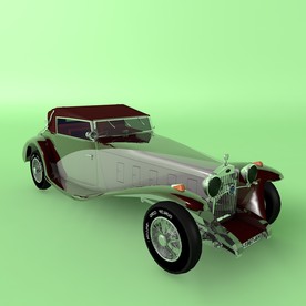 汽车模型 摩托模型 c4d模型