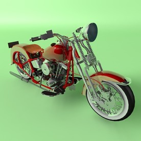 汽车模型 摩托模型 c4d模型