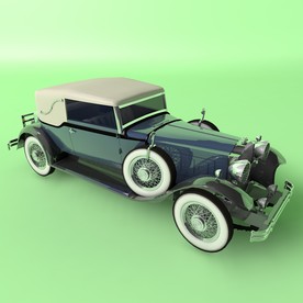 汽车模型 摩托模型 c4d模型