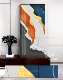 抽象几何装饰画