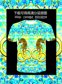 潮流印花