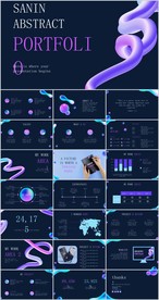 科技抽象通用ppt