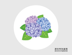卡通绣花球插画图标