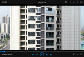 城市楼盘俯瞰高清4K视频素材