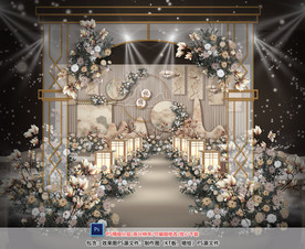 新中式婚礼仪式区