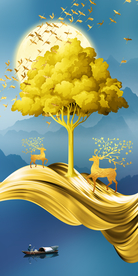 晶瓷玄关装饰画