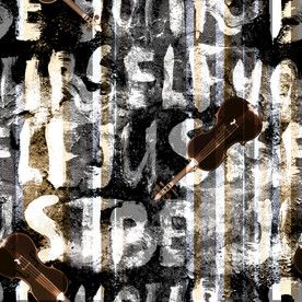 大牌数码字母吉它