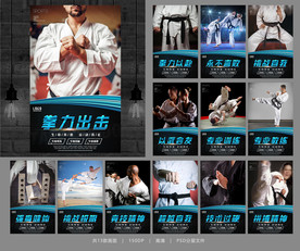 跆拳道海报