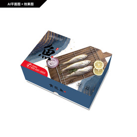 海鲜包装 黄花鱼礼盒 深海鱼