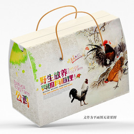 农家土鸡大公鸡包装