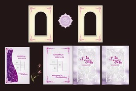 紫色婚礼  欧式婚礼