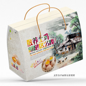 农家土鸡蛋 礼盒包装
