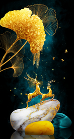 装饰画 晶瓷画 玄关画