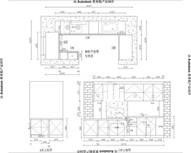 富力全套全屋定制CAD方案图