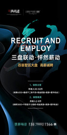 房地产招聘微信画面设计