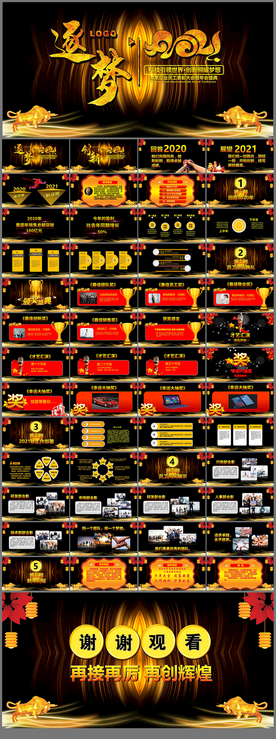 2021公司年会活动策划PPT