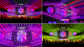 大型舞台效果图