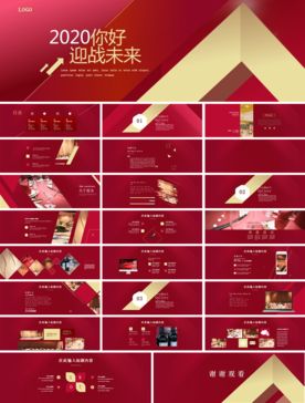 会议发布产品商务策划PPT模板