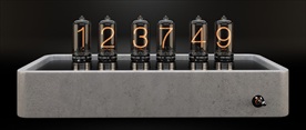 混凝土底座数码发光管时钟