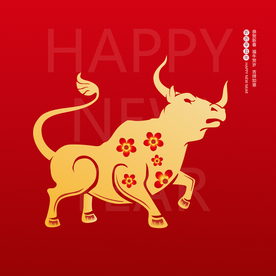 牛年装饰画