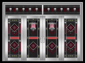 门 不锈钢门 非标门 氟碳漆门