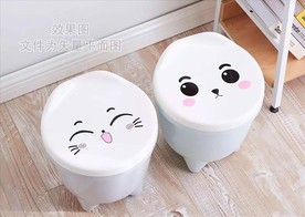 塑料凳子贴纸