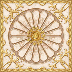 欧式花纹大理石天顶吊顶地板