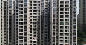 城市无人机航拍楼盘4K高清视频