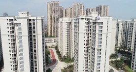 精品楼盘航拍4K高清视频素材