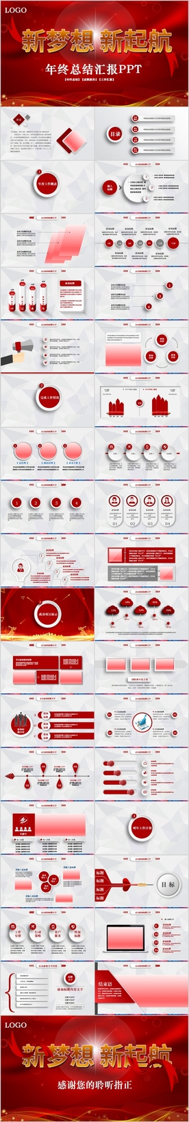 工作总结工作计划述职报告PPT