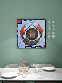 手绘民族风情文化