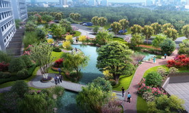 公园景观设计效果图