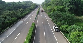 高速公路航拍视频素材